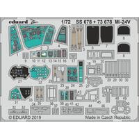 Eduard 1/72 Mi-24V Photo-etch set (Zvezda)