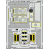 Eduard 1/72 C-130J-30 cargo interior Photo etched set for Zvezda [73762]