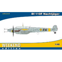 Eduard 1/48 Bf 110F Nachtjäger Plastic Model Kit