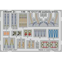 Eduard 1/48 F-4B seatbelts STEEL Photo etched parts