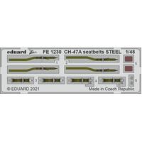 Eduard 1/48 CH-47A Seatbelts (Hobby Boss) STEEL Photo-Etched Parts