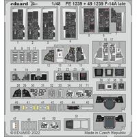 Eduard 1/48 F-14A late Zoom set for Tamiya [FE1239]