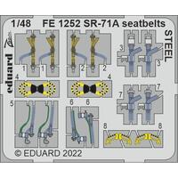 Eduard 1/48 SR-71A (Revell) Seatbelts Steel Colour Photo Etch Set [FE1252]