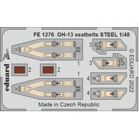 Eduard 1/48 OH-13 (Italeri) Seatbelts Steel Zoom set [FE1276]