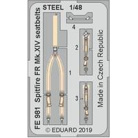 Eduard 1/48 Spitfire FR Mk.XIV seatbelts STEEL Zoom Set (Airfix)