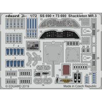 Eduard 1/72 Shackleton MR.3 Photo etched parts