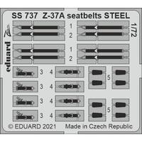 Eduard 1/72 Z-37A seatbelts STEEL Photo etched parts