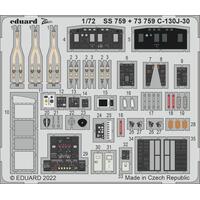 Eduard 1/72 F4F-4 (Arma Hobby) Colour Photo Etch Set [SS755]