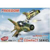 Freedom Models Egg MIG-21 SMF/BIS & MIG-21UM Russia AF (Includes 2 Kits) Plastic Model Kit