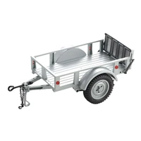 FMS 1/18 / 1/12 UTILITY TRAILER B SLIVER