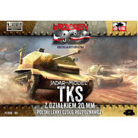 First To Fight 1/72 TKS with 20mm gun Plastic Model Kit