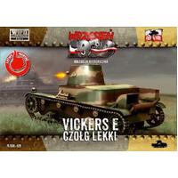 First To Fight 1/72 Vickers LIGHT TANK 1 Turret Plastic Model Kit