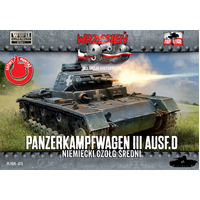 First To Fight 1/72 Panzerkampfwagen III Ausf.D. German mid tank Plastic Model Kit