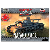 First To Fight 1/72 Pz.BfWg.III Ausf. D1 Command tank Plastic Model Kit