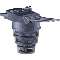 Fujimi 1/200 Battleship Yamato Type 94 46cm Main Turret w/Expansion Machine Gun ( Equipment-3)