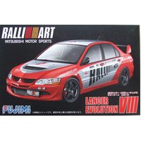 Fujimi 1/24 Mitsubishi Lancer Evolution VIII RALLIART (ID-148) Plastic Model Kit [03817]