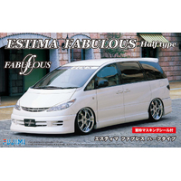 Fujimi 1/24 Toyota Estima Fabulous Half Type w/Window Frame Masking (ID-71) Plastic Model Kit