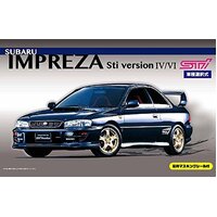 Fujimi 03939 Subaru Impreza Sti ver IV/VI w/Window Frame Masking Seal (ID-99) Plastic Model Kit