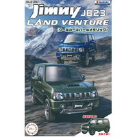 Fujimi 1/24 Suzuki Jimny JB23 (Land Venture/Cool Khaki Pearl) (C-NX-13) Plastic Model Kit [06629]