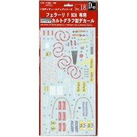 Fujimi 1/20 Ferrari F92A 1992 LATE Version Cartograf Decale (DUP-18) Plastic Model Kit [11280]