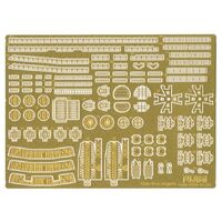 Fujimi Qstyle Etching Parts for Chibimaru Ship Mogami (Q G-UP No18) Plastic Model Kit