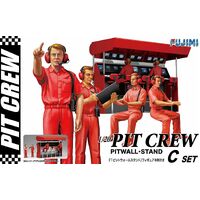 Fujimi F1 PITWALL STAND (GT-25) Plastic Model Kit [11658]