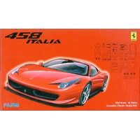 Fujimi 1/24 Ferrari 458 (RS-81) Plastic Model Kit