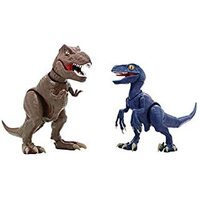 Fujimi 17085 Dinosaur Edition Tyrannosaurus v Velociraptor Showdown Set (FI No.4) Plastic Model Kit