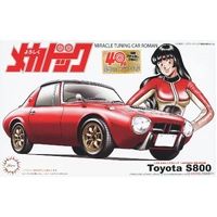 Fujimi 1/24 Yoroshiku Mechadoc Toyota S800 Sukebo Komachi Specification 40th Anniversary Package Version [YM-401] Plastic Model Kit