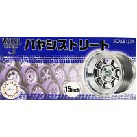 Fujimi 1/24 Hayashi Street 15inch (Wheel-08) Plastic Model Kit