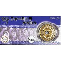 Fujimi 1/24 Volk Mesh 14inch (Wheel-11) Plastic Model Kit