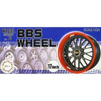 Fujimi 1/24 BBS Wheel 17inch (Wheel-13) Plastic Model Kit