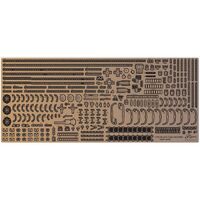 Fujimi 1/700 Photo-Etched Parts Set for IJN Light Cruiser Tama (NX-18 EX-101) Plastic Model Kit