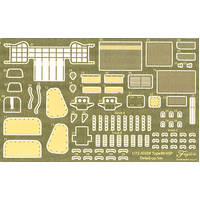 Fujimi 1/72 Genuine Photo-Etched Parts for JGSDF Type99 155mm Self-Propelled Howitzer (Mi-204)