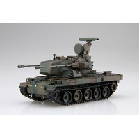 Fujimi 1/72 JGSDF Type 87 Self-Propelled Anti-Aircraft Gun Special Ver (Mi-9 EX-2) Plastic Model Kit