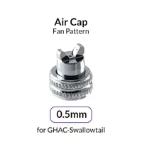 Gaahleri Airbrush Fan Pattern Air Cap for GHAC-Swallowtail