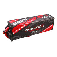 Gens Ace G-Tech 3S 5300mAh 60C 11.1V Hardcase/Hardwired Lipo Battery (Deans)