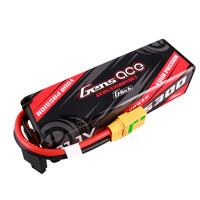 Gens Ace G-Tech 3S 5300mAh 60C 11.1V Hardcase/Hardwired Lipo Battery (XT90-S)