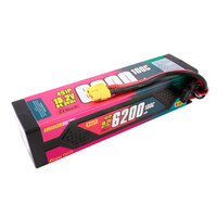 Gens Ace G-Tech 4S Advanced 6200mAh 100c 15.2V Hardcase Lipo Battery (XT60)