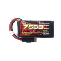 Gens Ace 2S Redline Drag Race 7500mAh 200C 7.6V Soft Pack Lipo Battery (QS8)