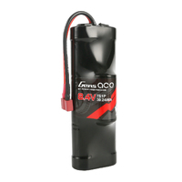 Gens Ace 7S 5000mAh 8.4V Soft Case Hump NiMH Battery (Deans)