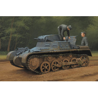 HobbyBoss 1/35 German Panzer 1Ausf A Sd.Kfz.101(Early/Late Version) Plastic Model Kit [80145]