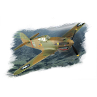 HobbyBoss 1/72 P-40B/C "HAWK"-81A Plastic Model Kit [80209]