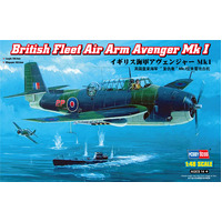 HobbyBoss 1/48 British Fleet Air Arm Avenger Mk 1 Plastic Model Kit [80331]