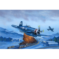 HobbyBoss 1/48 F4U-4 Corsair Late version Plastic Model Kit [80387]