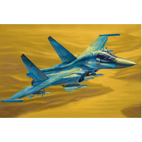 HobbyBoss 1/48 Russian Su-34 Fullback Fighter-Bomber Plastic Model Kit [81756]