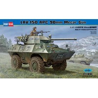 HobbyBoss 1/35 LAV-150 APC 90mm Mecar Gun Plastic Model Kit [82421]