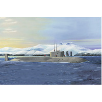 HobbyBoss 1/350 Russian Navy Project 955 Borei-Yuri Dolgoruky SSBN Plastic Model Kit [83520]