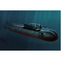 HobbyBoss 1/350 Russian Navy SSGN Oscar II Class Kursk Cruise Missile Submarine Model Kit [83521]