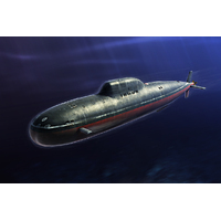 HobbyBoss 1/350 Russian Navy Alfa Class SSN Plastic Model Kit [83528]